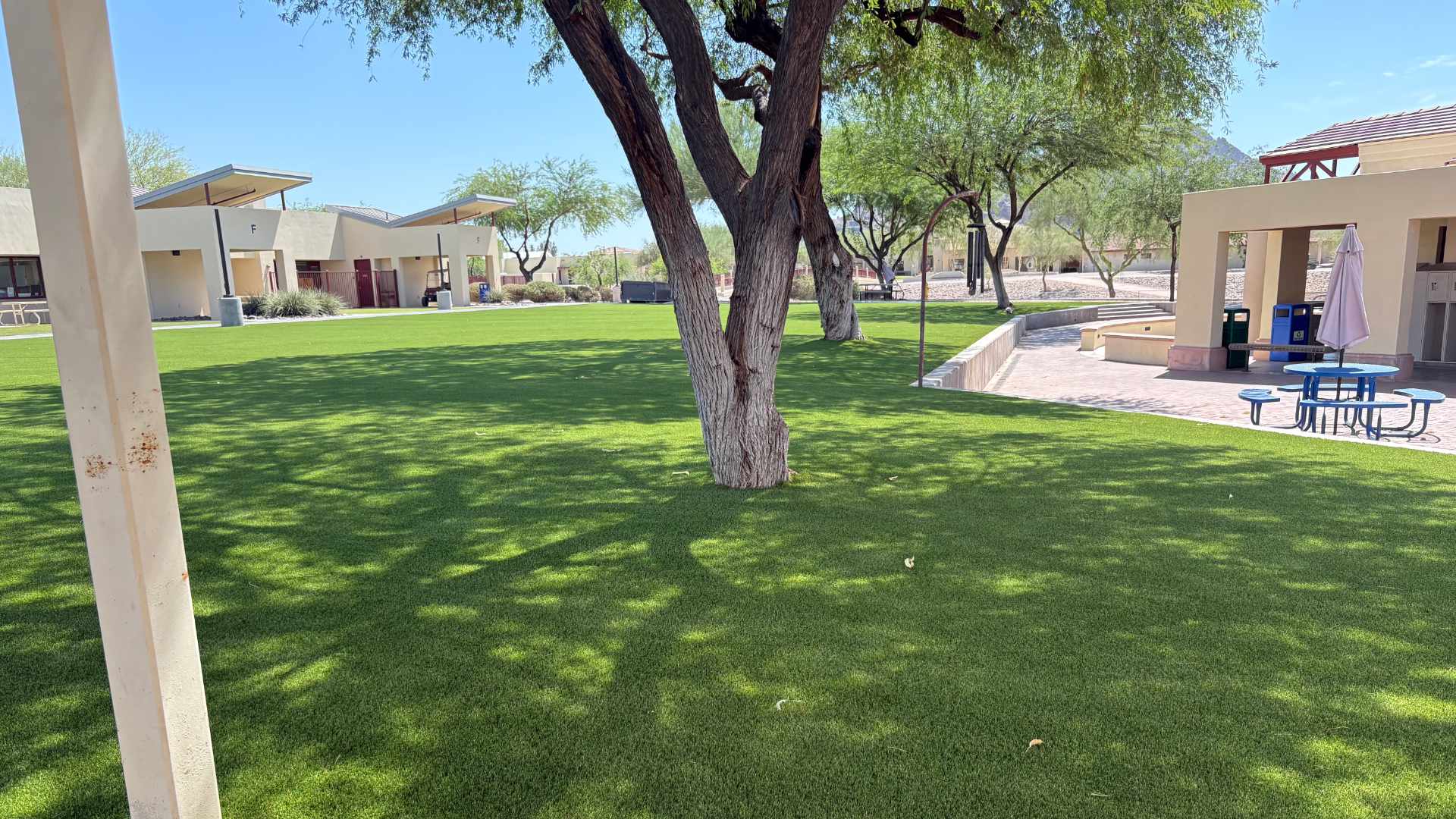 Playground turf installed by Turfscapes of Arizona at a school in Phoenix, AZ