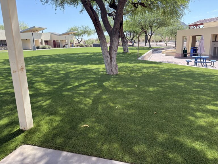 Artificial turf play area installed in Arizona